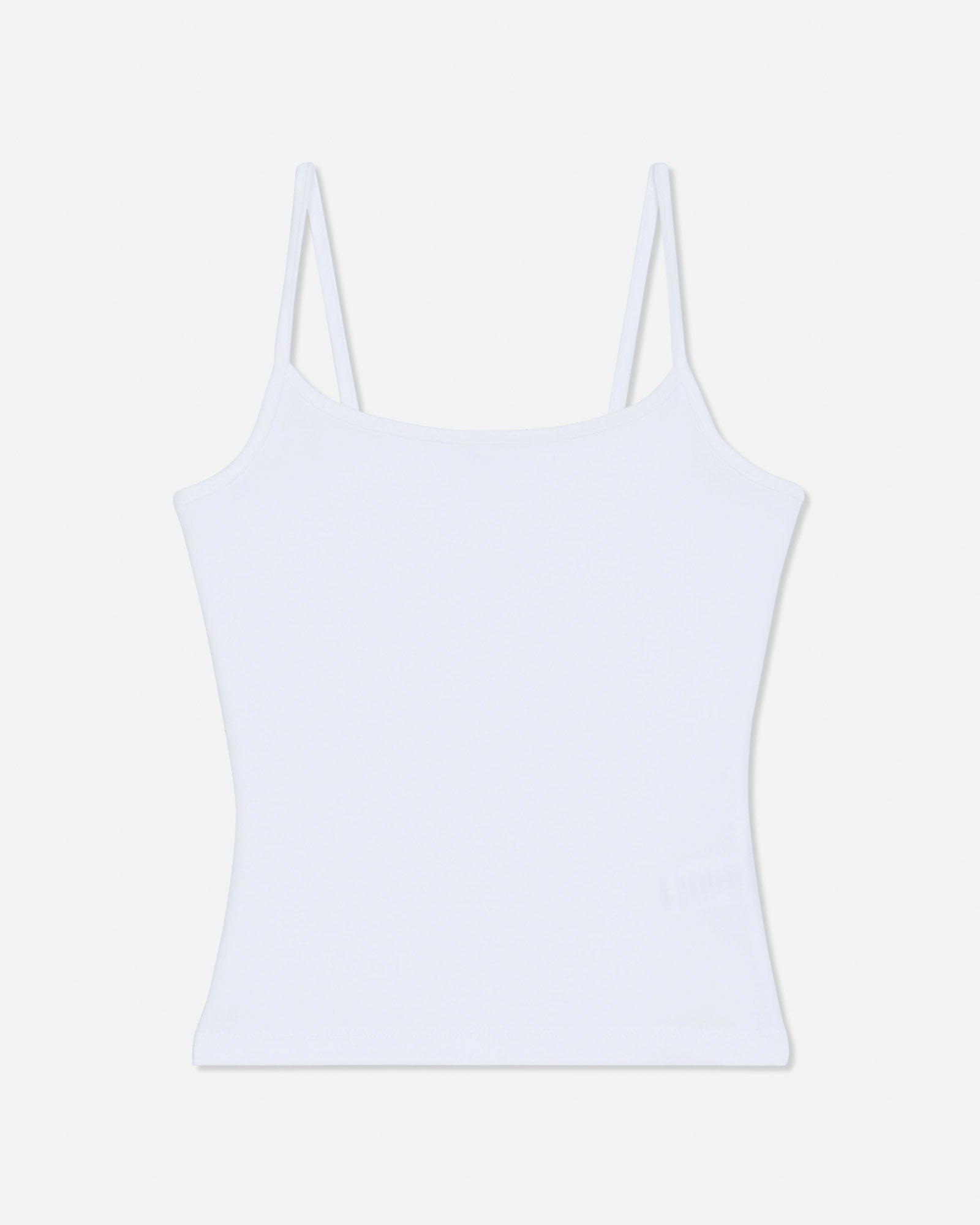 Front of white cami tank top#color_white