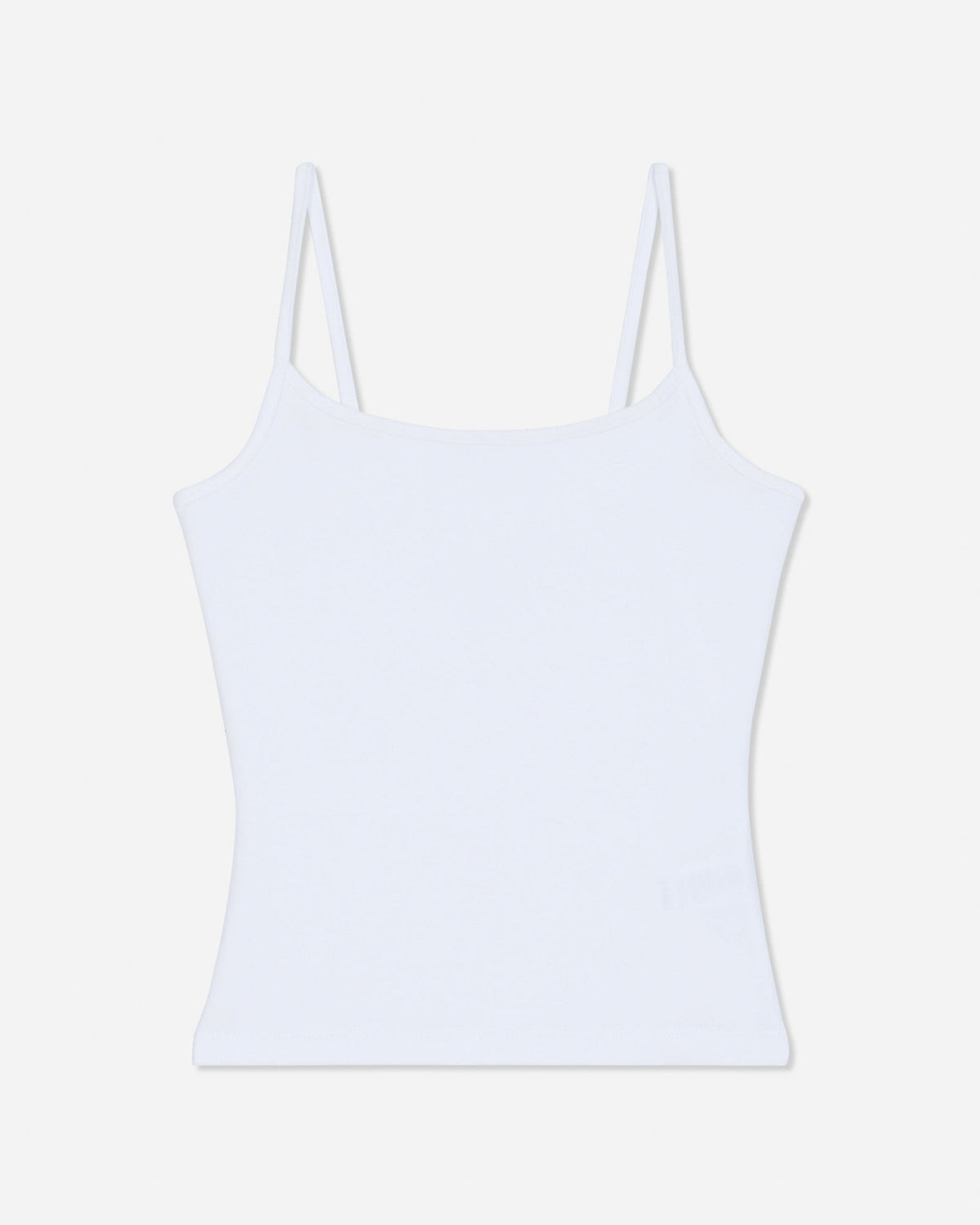 Front of white cami tank top#color_white