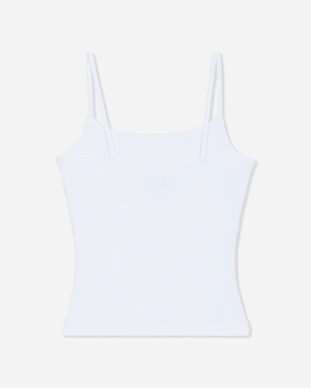Back of white cami tank top#color_white