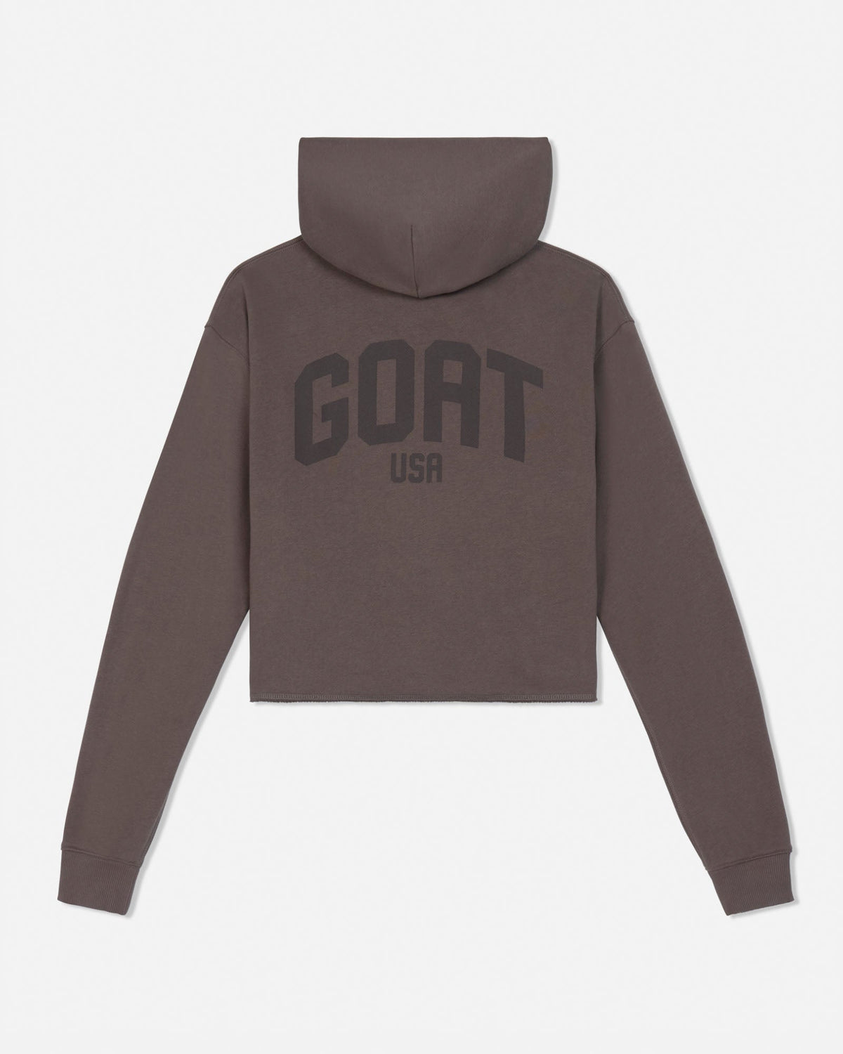 Back of mocha cropped hooded sweatshirt#color_mocha