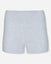 Front of pale gray heather biker shorts#color_pale-gray-heather