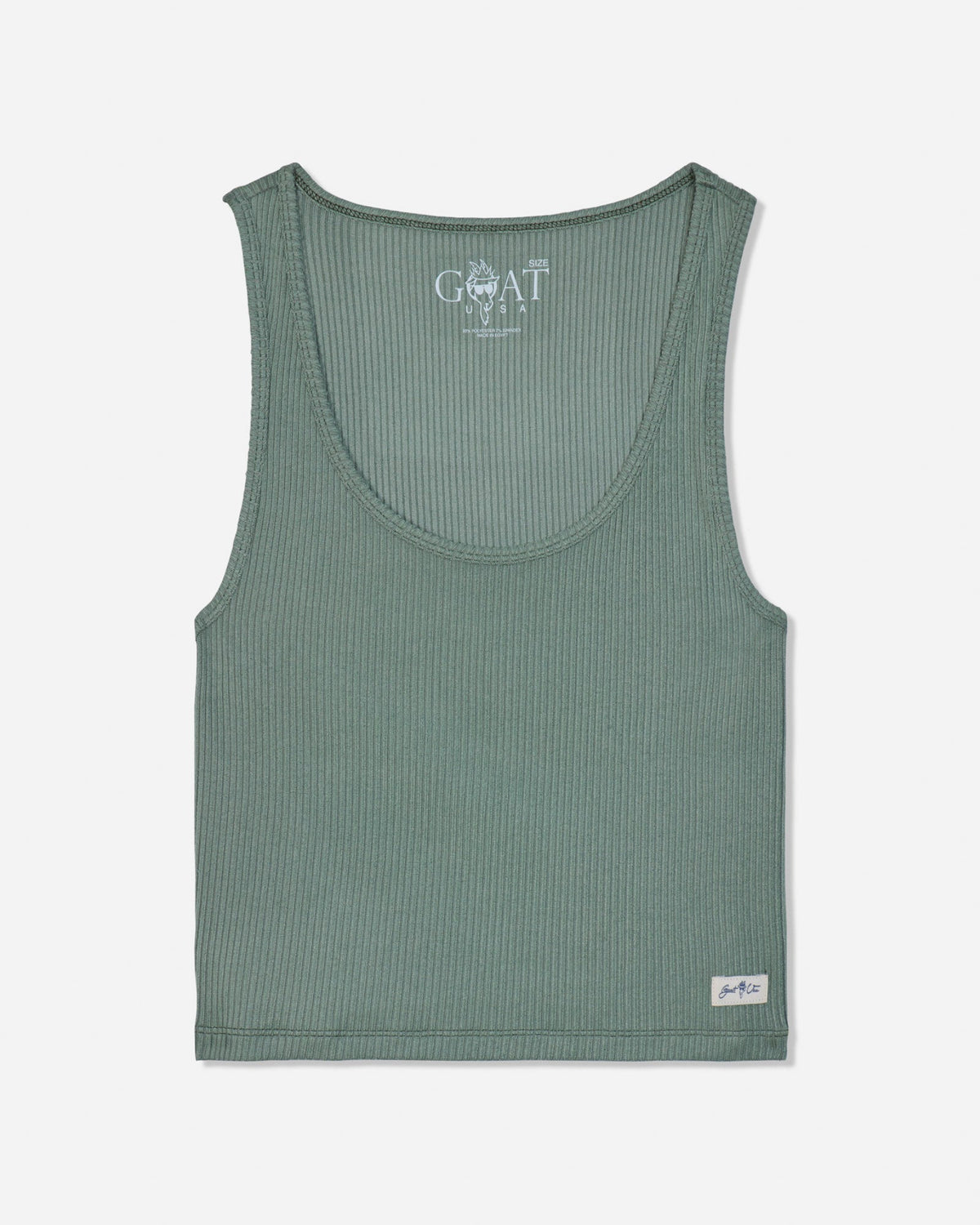 Front of steeped sage pajama tank#color_steeped-sage