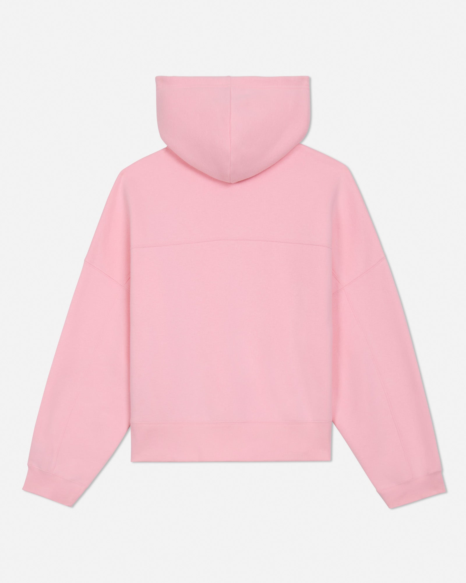 Pink hoodie on a light gray background#color_pink