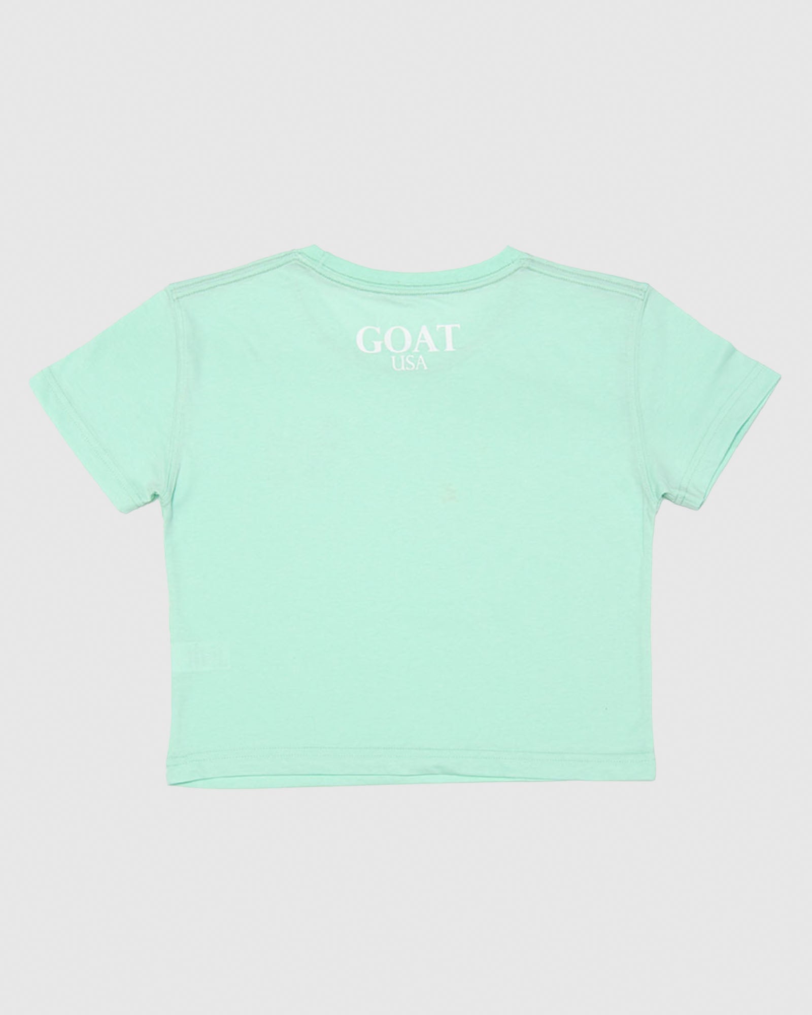 Back of mint OG Women's Crop Top#color_mint