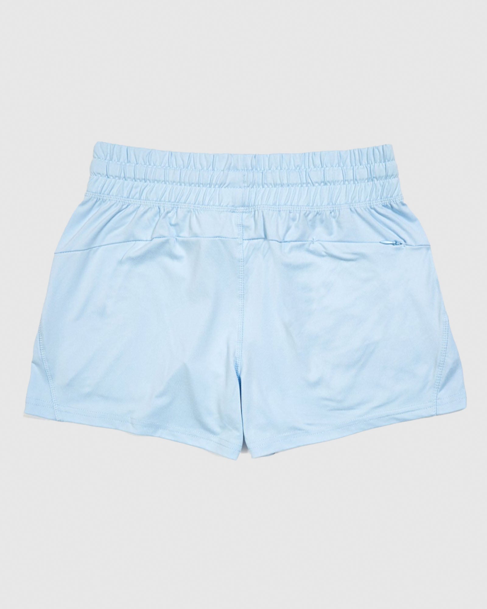 Back of carolina blue Women's Relaxed Shorts#color_carolina-blue