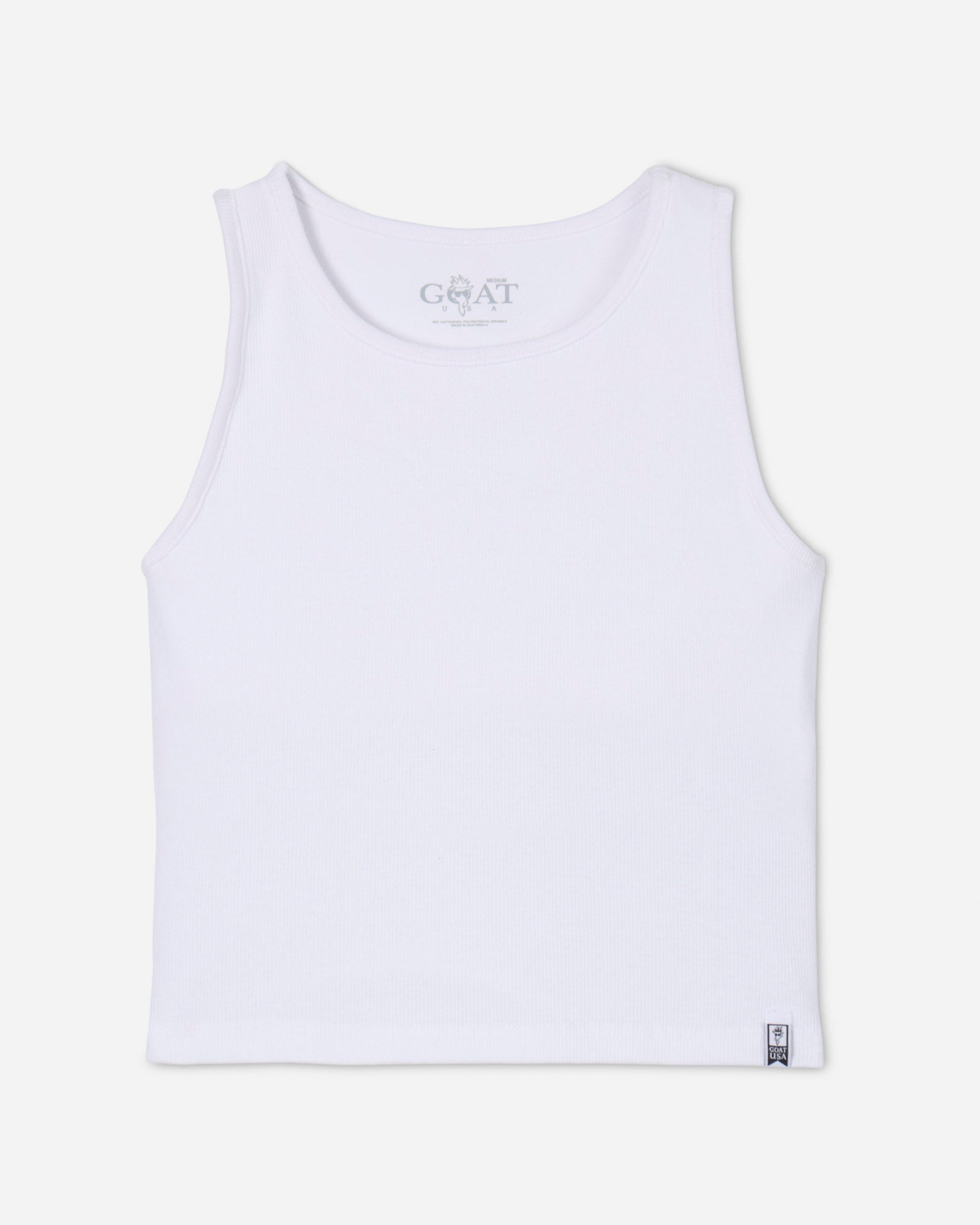 White women's cut tank top#color_white