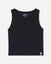 Black women's cut tank top#color_black