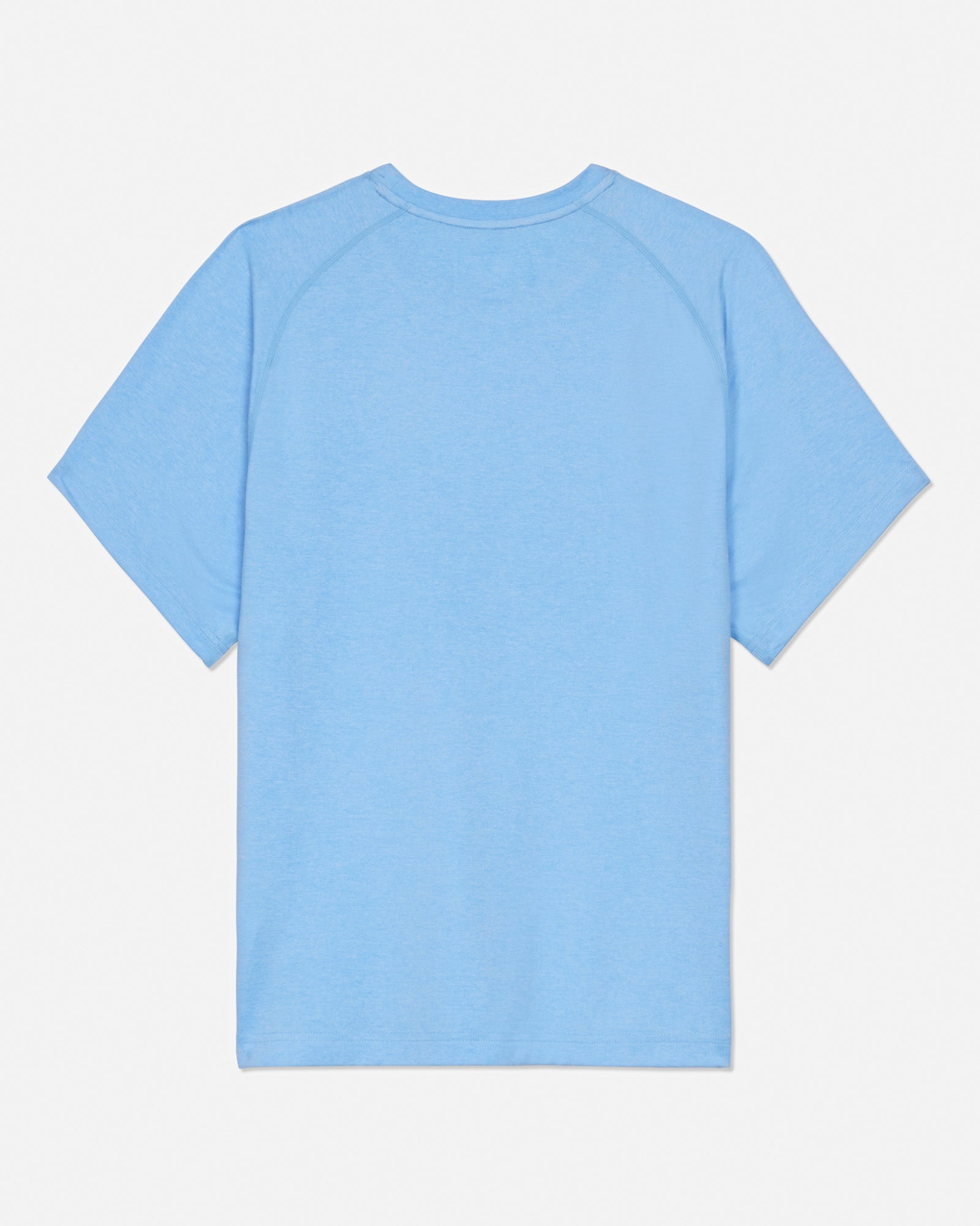 Back of carolina blue GOAT USA athletic t-shirt #color_carolina-blue