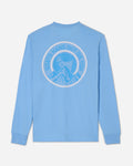 Back of carolina blue GOATs Hang Out On Top '23 LST#color_carolina-blue