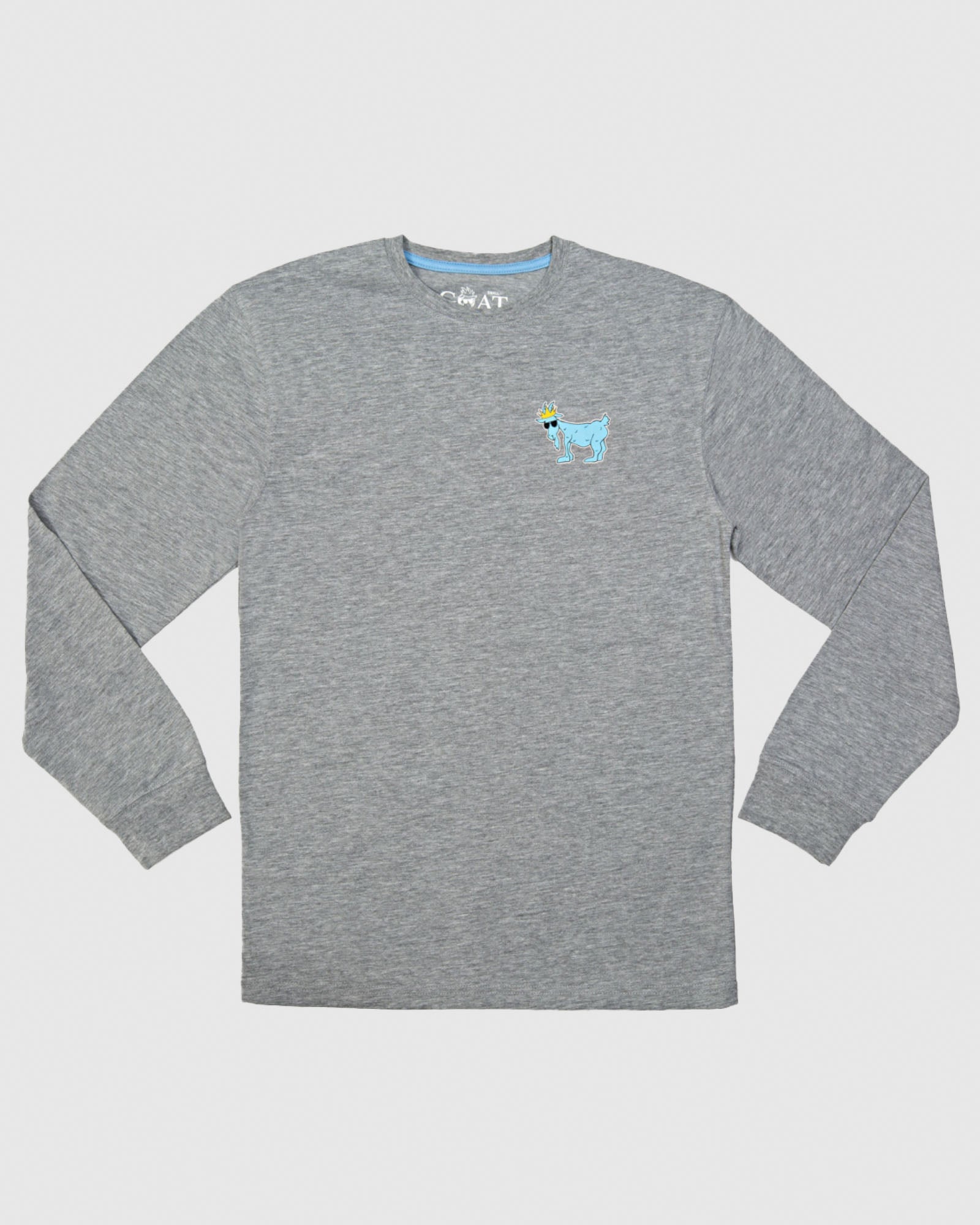 Front of gray GOATs Hang Out On Top LST#color_gray