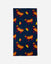 Navy hot dog GOAT towel