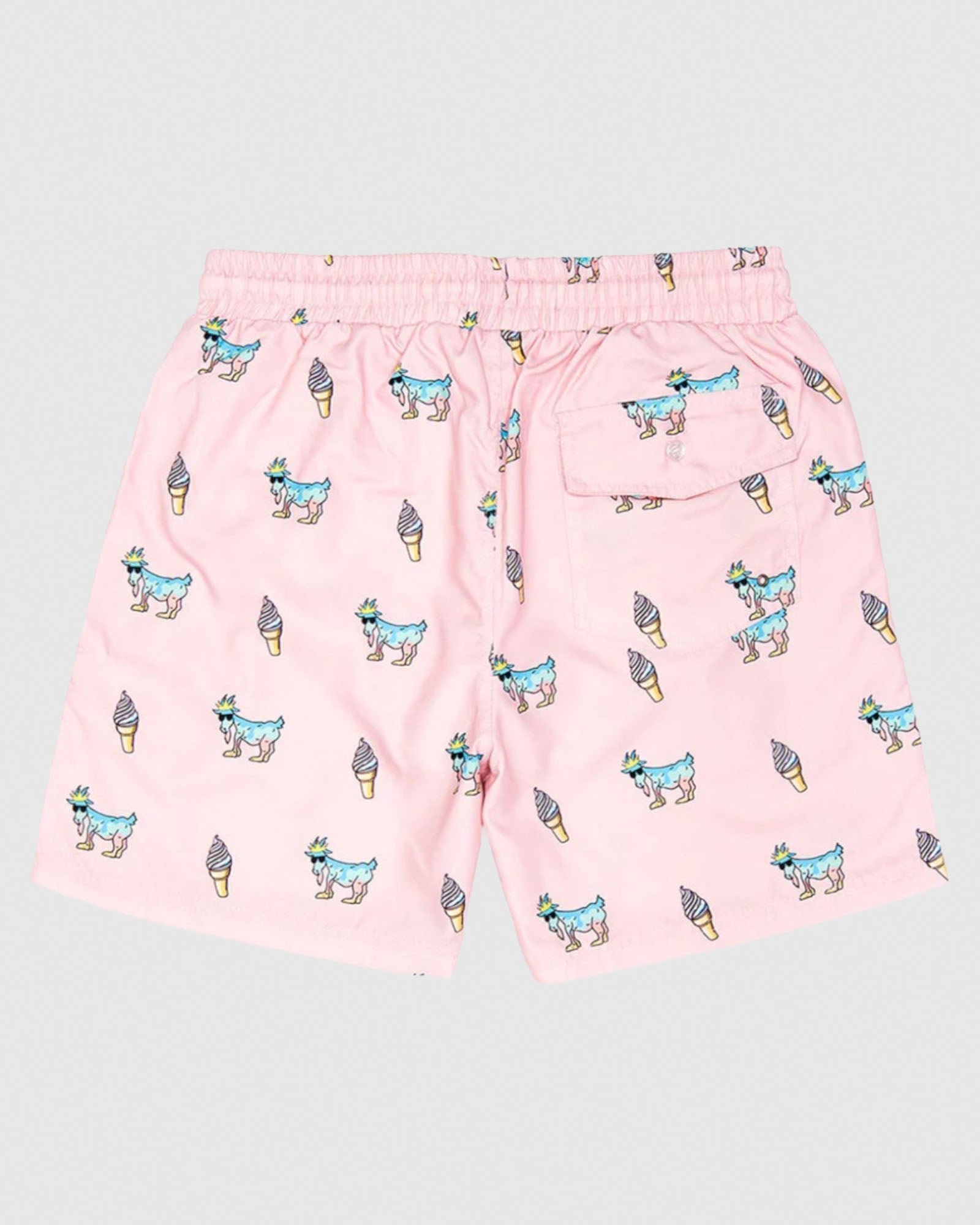 Back of pink Ice Cream Bathing Suit