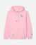 Front of pink ice cream hooded sweatshirt