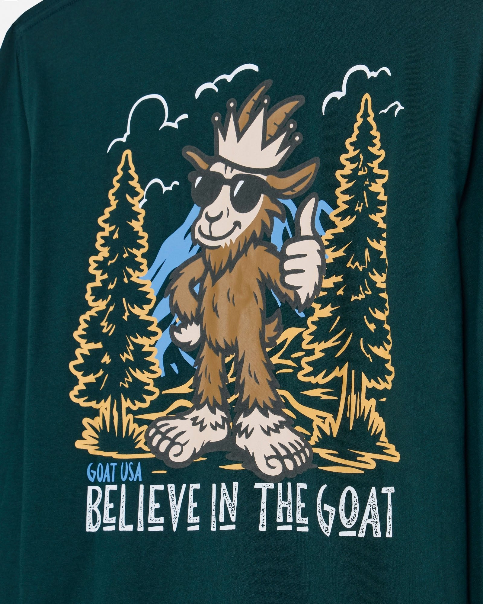 Kids' Believe in the GOAT Long Sleeve Shirt