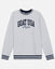 Gray sweatshirt with 'GOAT USA' text on a light gray background