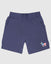 Navy athletic shorts with freedom goat logo#color_navy