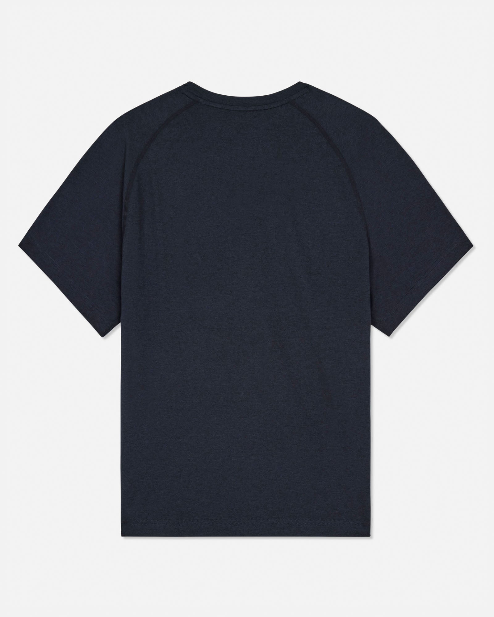 Back of black GOAT USA athletic t-shirt #color_black