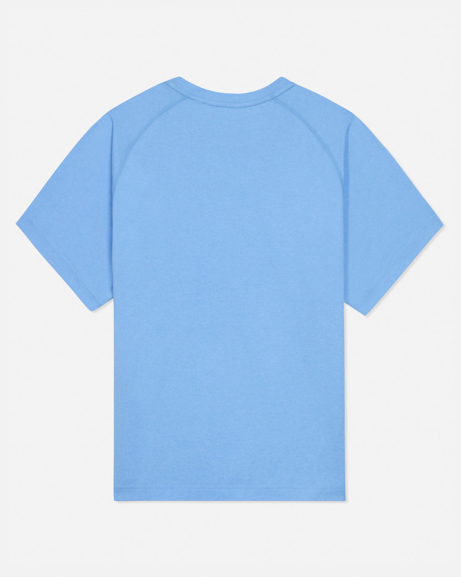 Back of carolina blue GOAT USA athletic t-shirt #color_carolina-blue