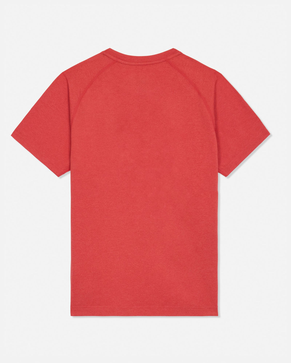Red t-shirt on a white background