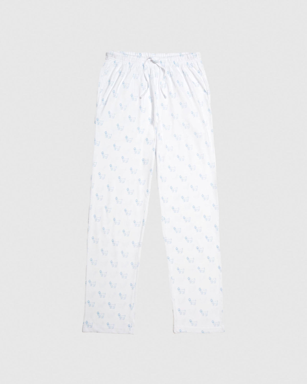 Front of white Heavenly Soft Pajamas#color_white