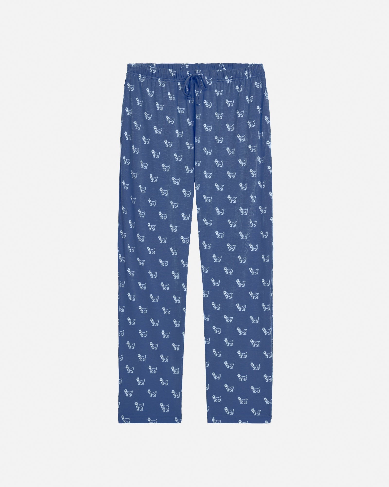 Front of navy Heavenly Soft Pajamas#color_navy