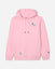 Front of pink ice cream hooded sweatshirt
