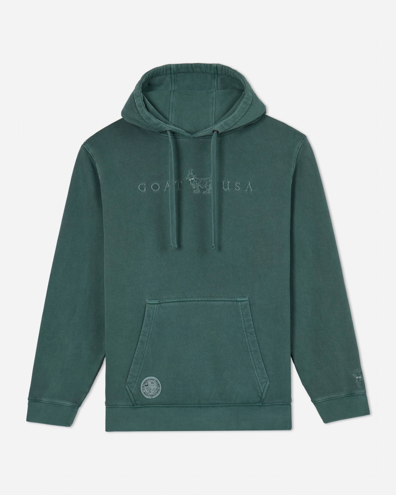 Front of alpine Linden Hooded Sweatshirt#color_alpine