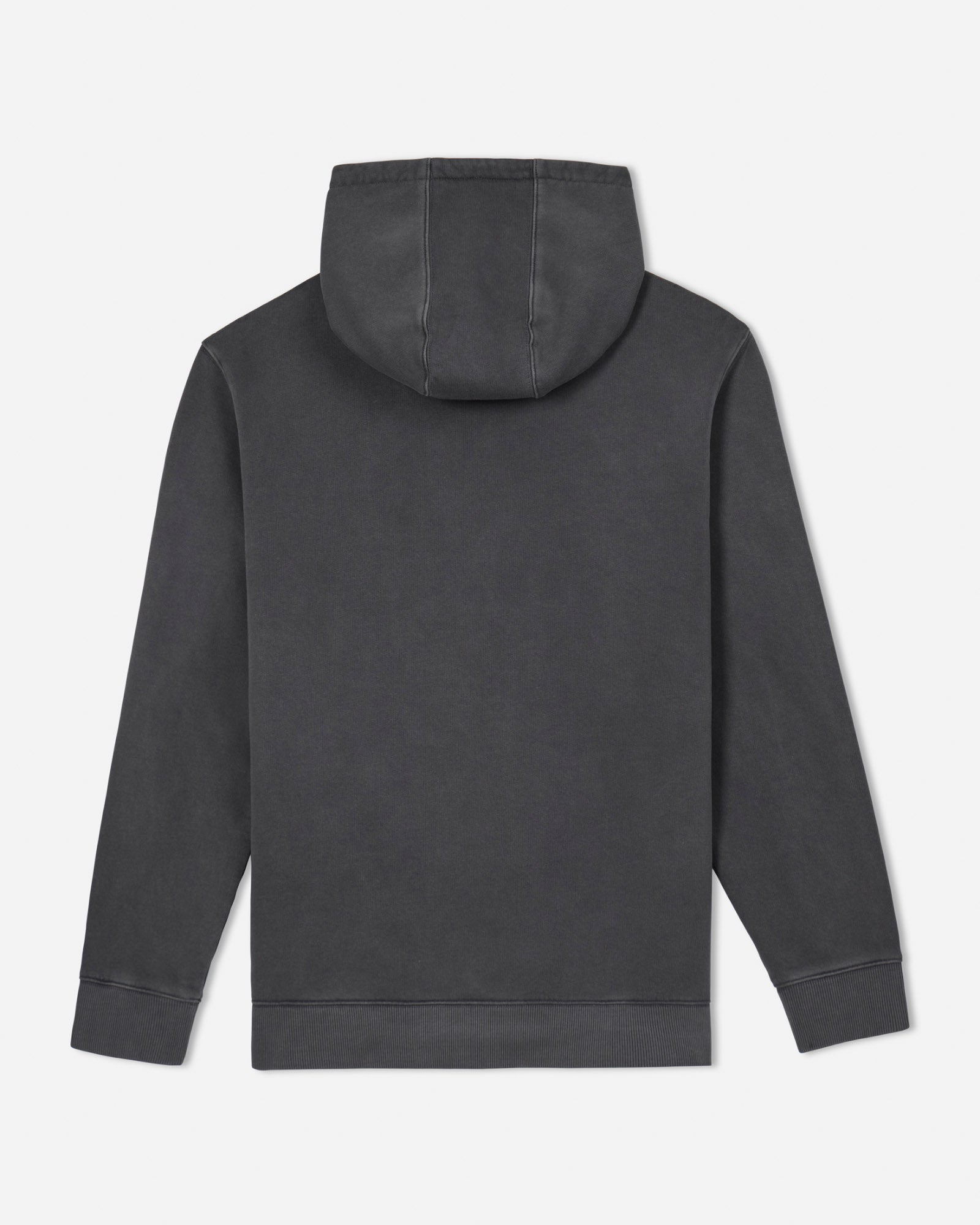 Back of pepper Linden Hooded Sweatshirt#color_pepper