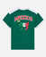 Green t-shirt with 'MEXICO' and a graphic design on a white background