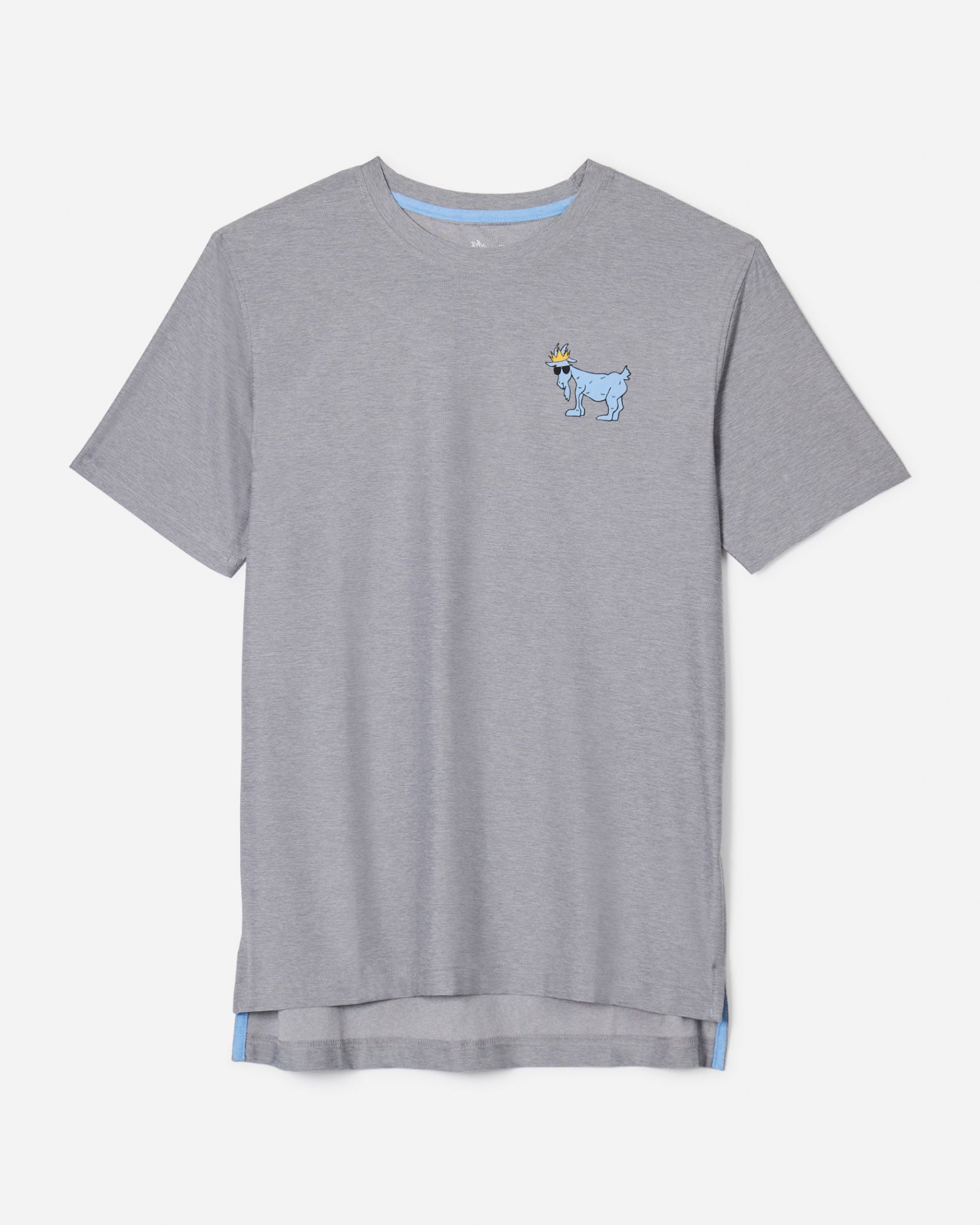 Front of space dye gray OG Athletic T-Shirt#color_space-dye-gray