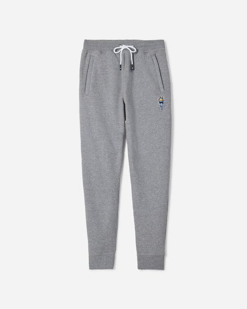 Front of light gray OG Fleece Joggers