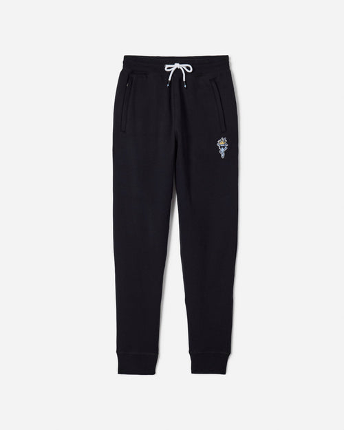 Front of black OG Fleece Joggers