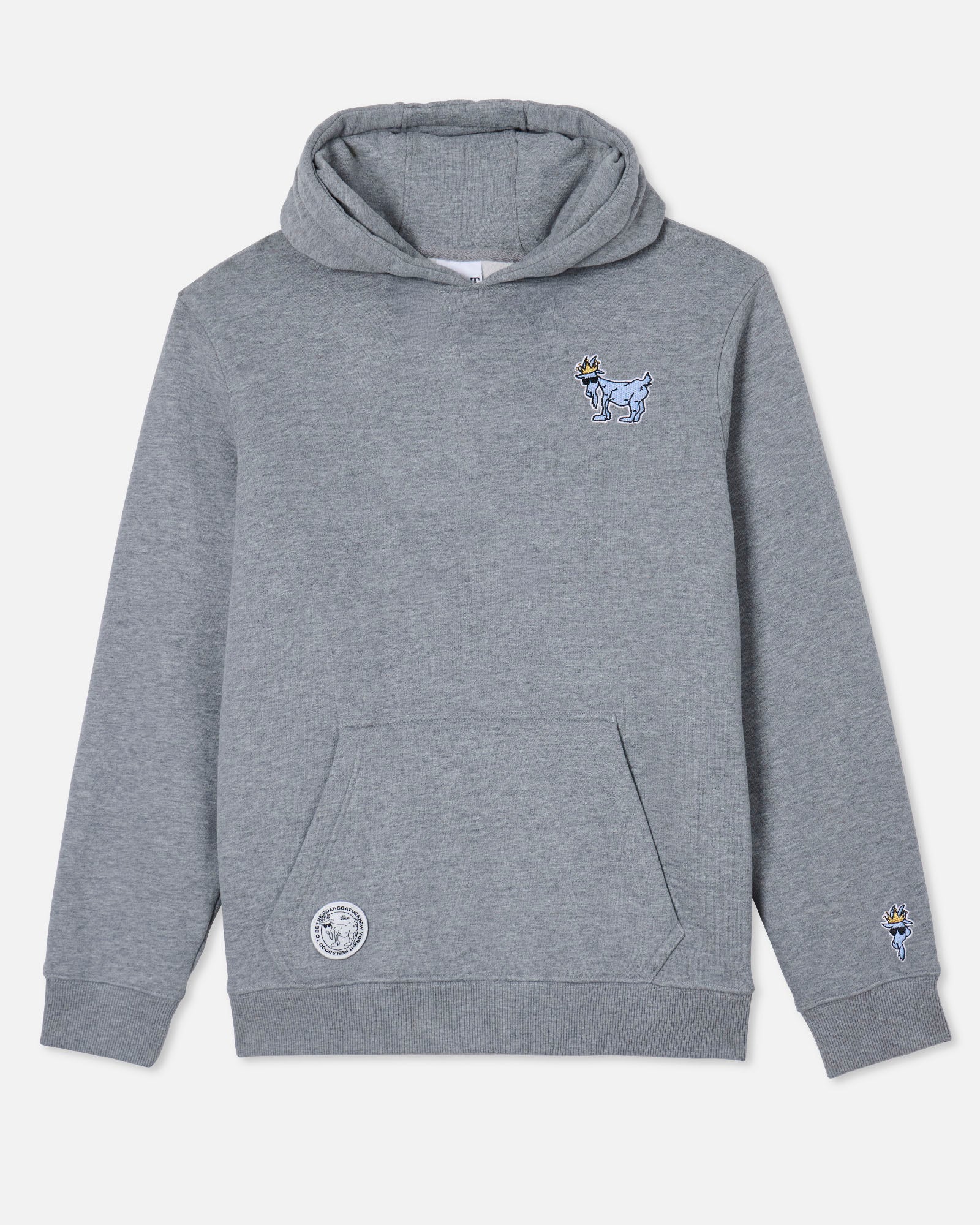 Front of gray OG Hooded Sweatshirt#color_gray