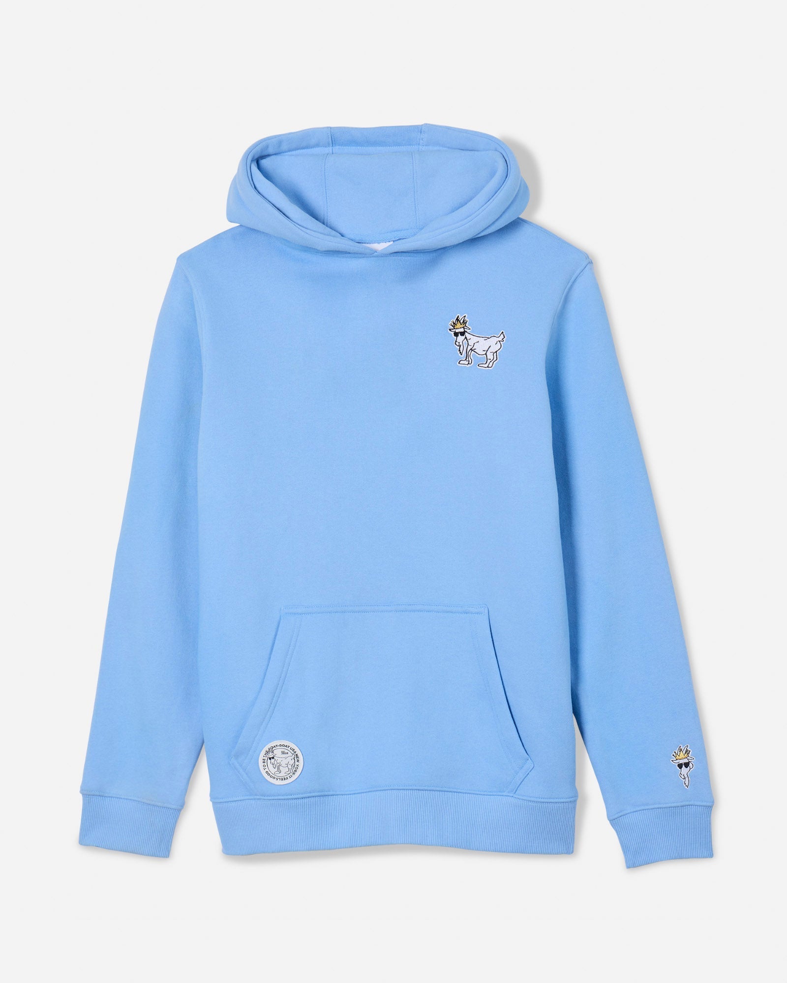 Front of carolina blue WG Hooded Sweatshirt#color_carolina-blue