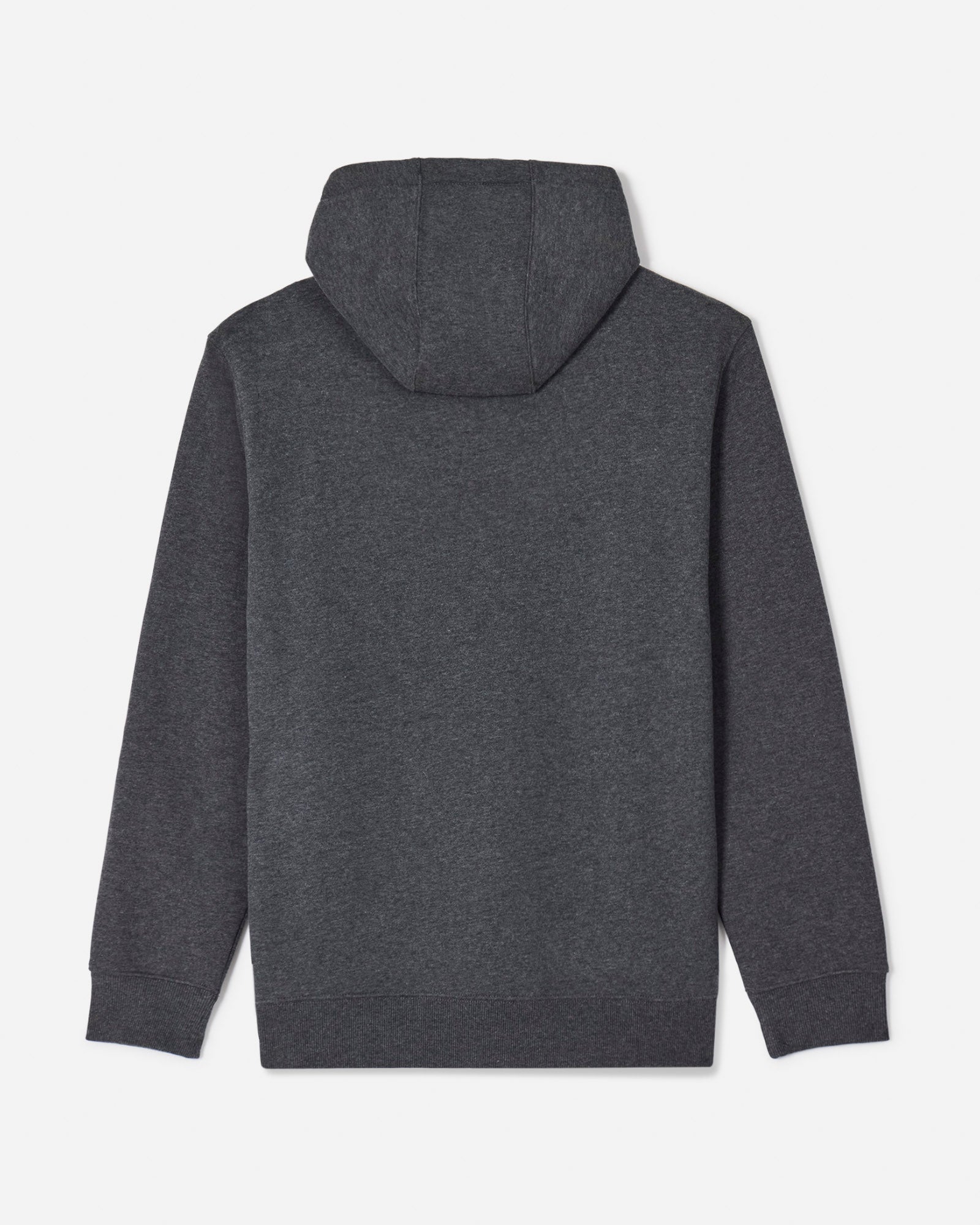 Back of charcoal OG Hooded Sweatshirt#color_dark-gray