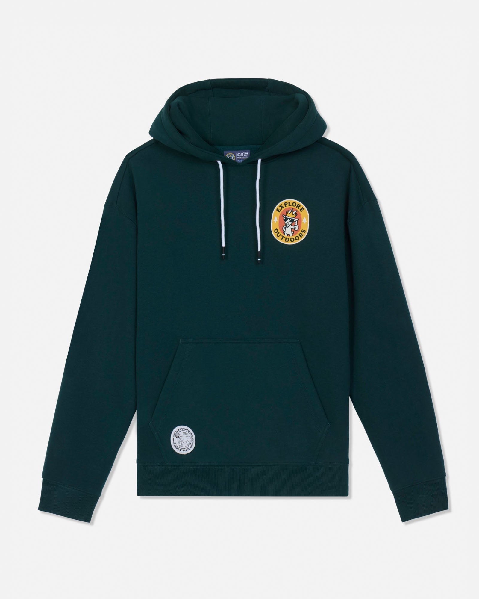 Kids' Patch Hooded Sweatshirt