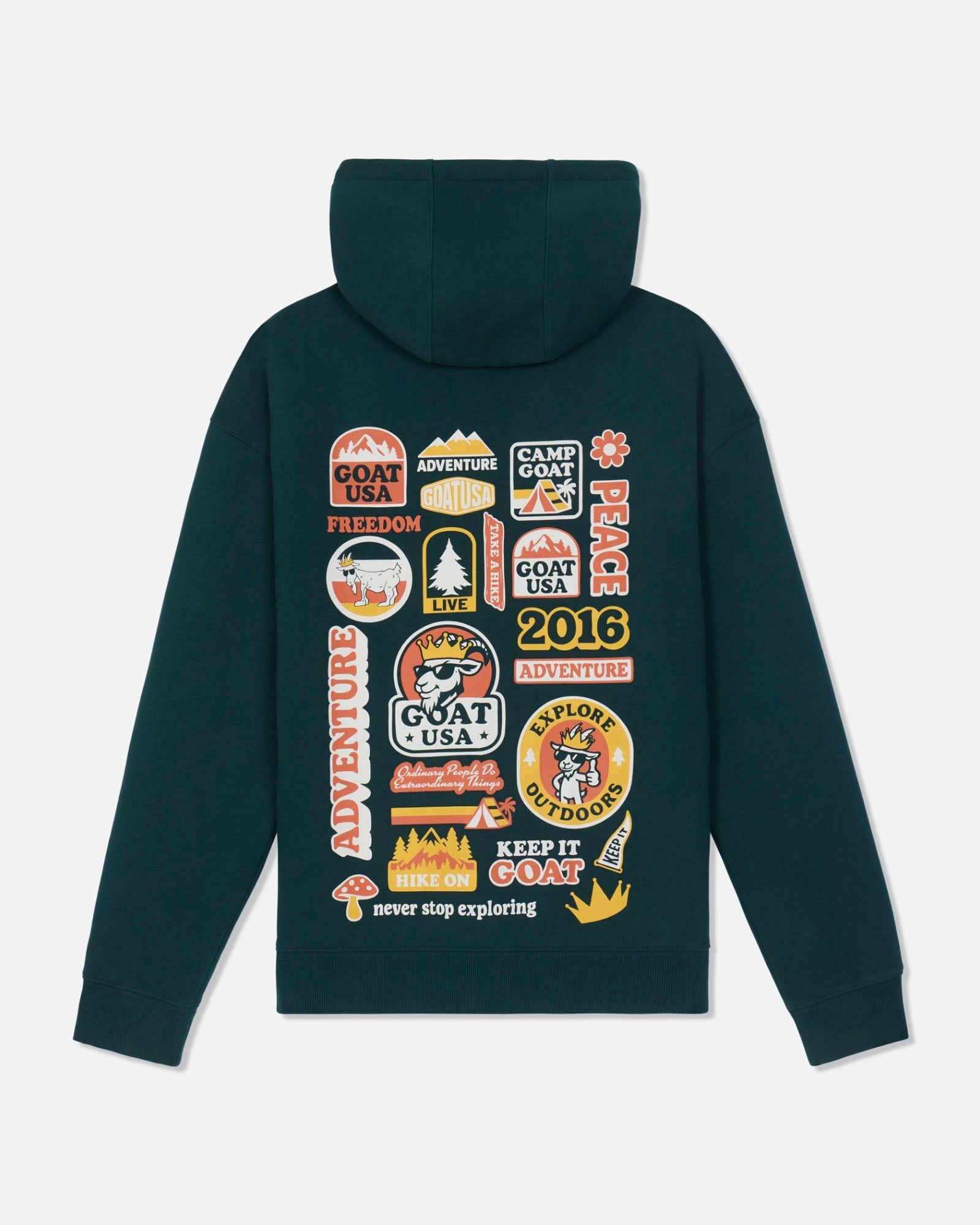 Kids' Patch Hooded Sweatshirt