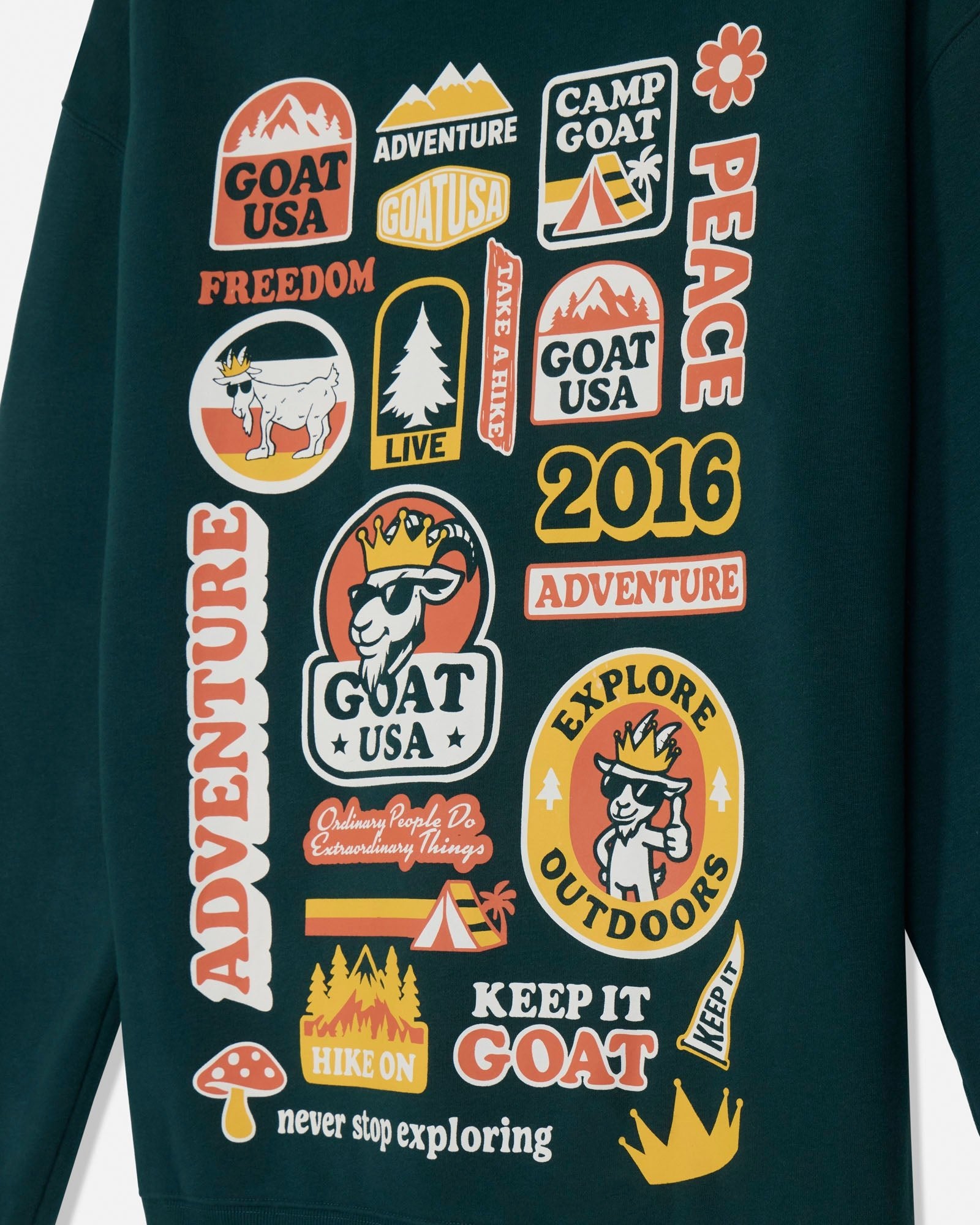 Kids' Patch Hooded Sweatshirt