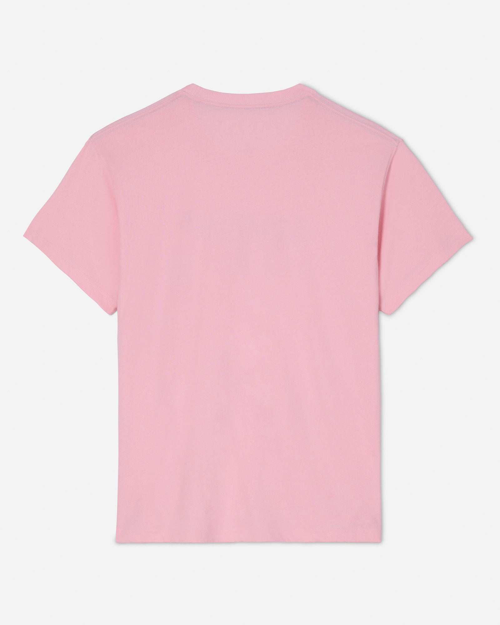 Back of pink shirt