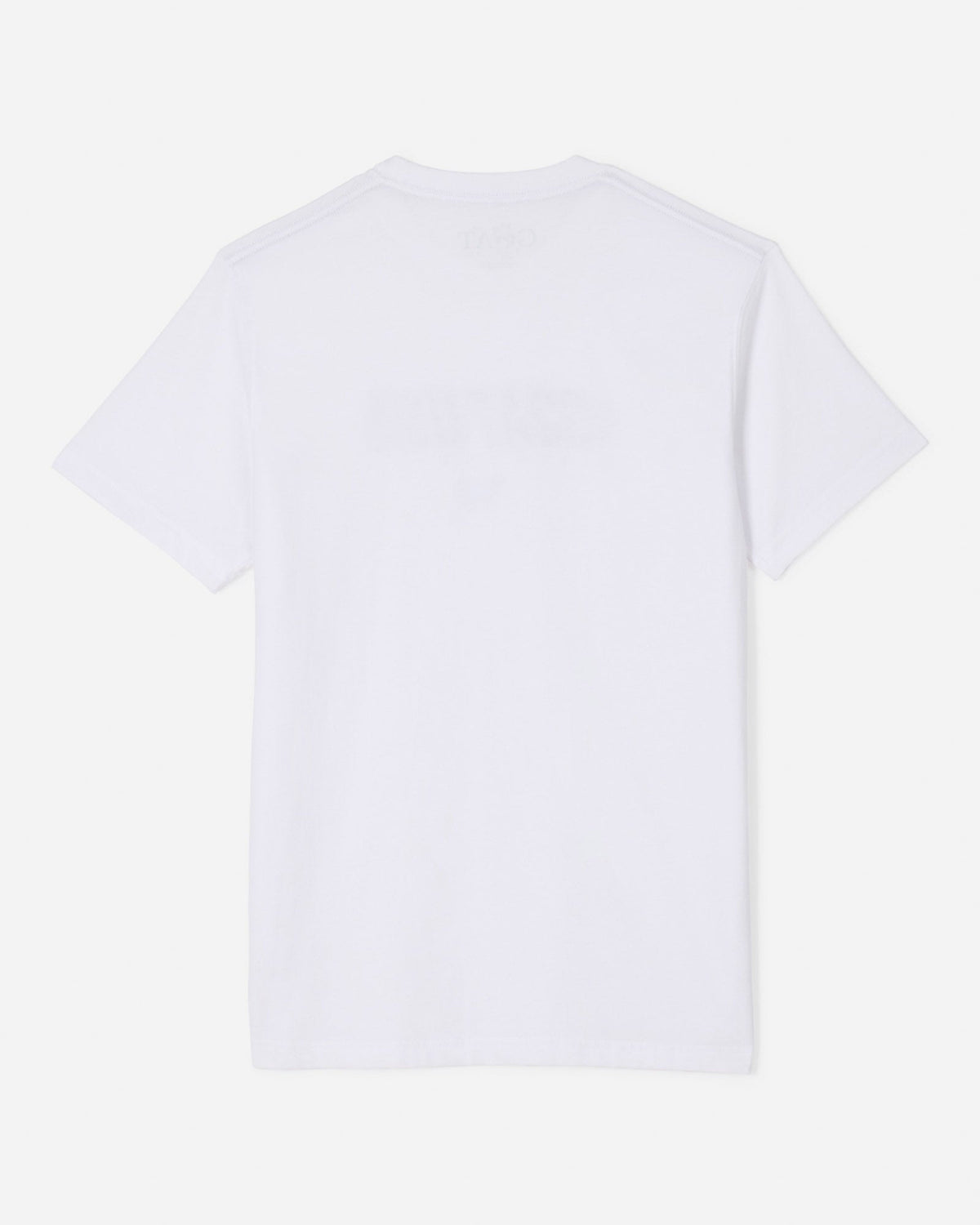 Back of white shirt