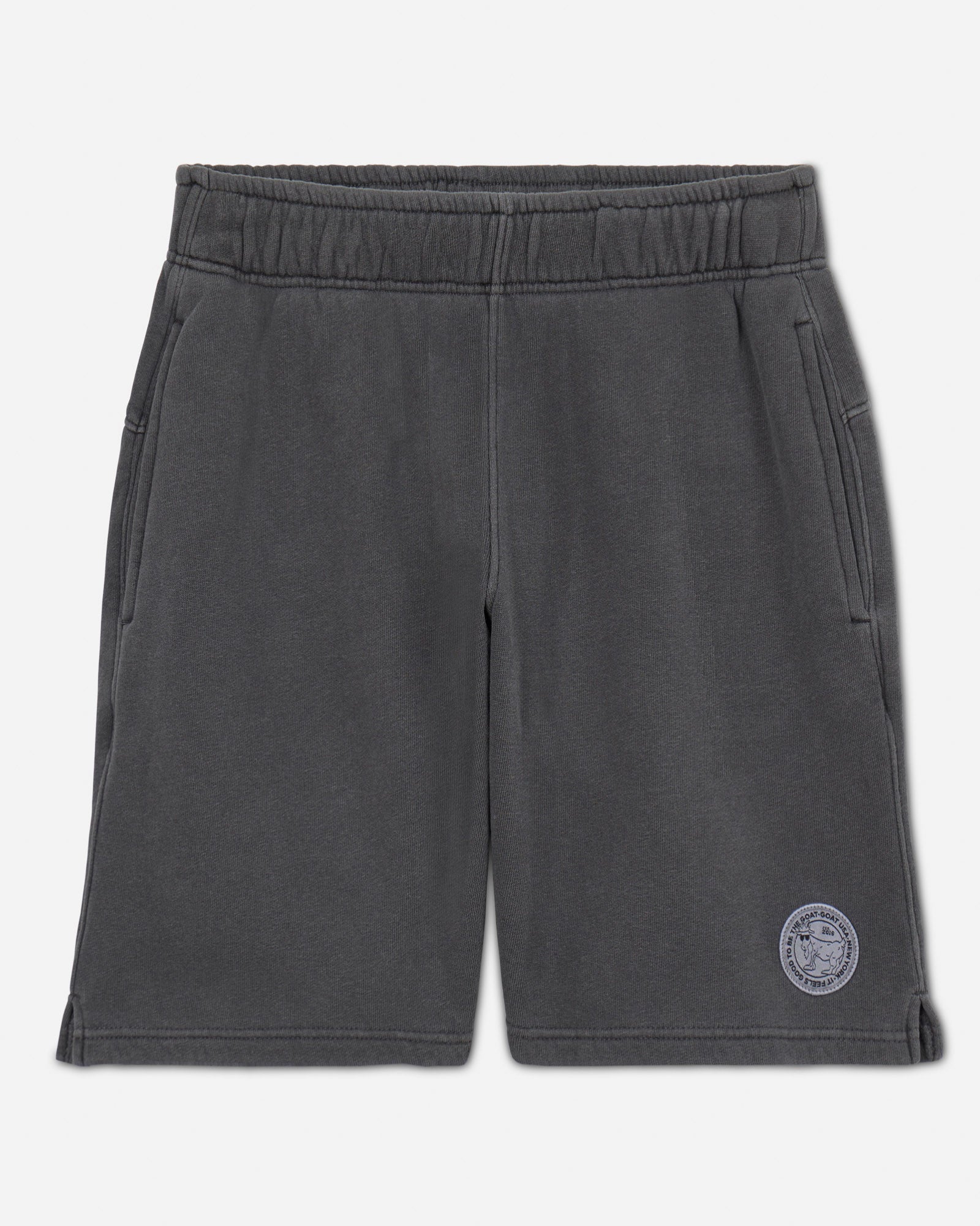 Pepper-colored men's sweat shorts#color_pepper