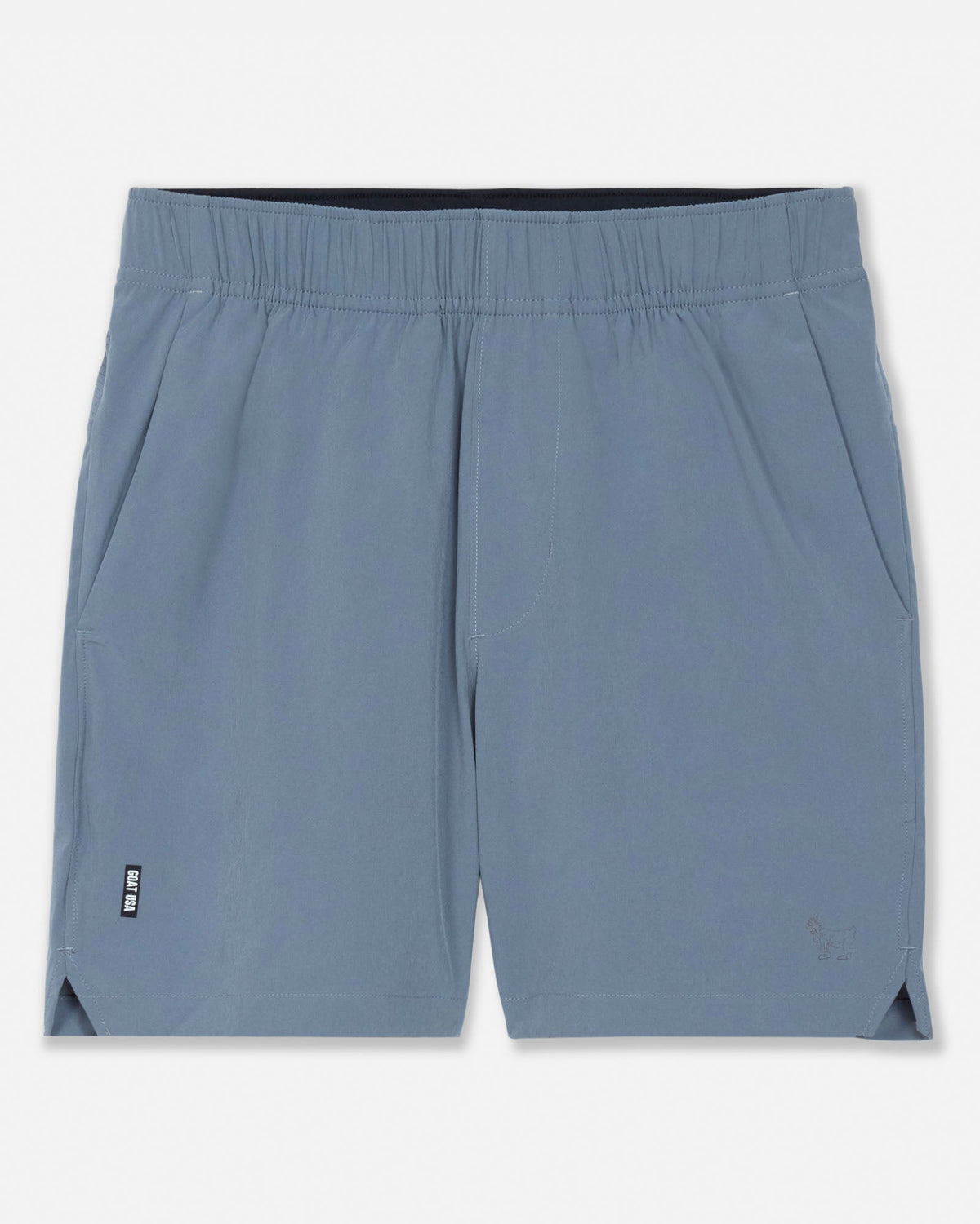 Gray shorts on a white background#color_storm-gray