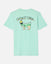 Back of mint t-shirt with Chuck the mint-chip ice cream GOAT design