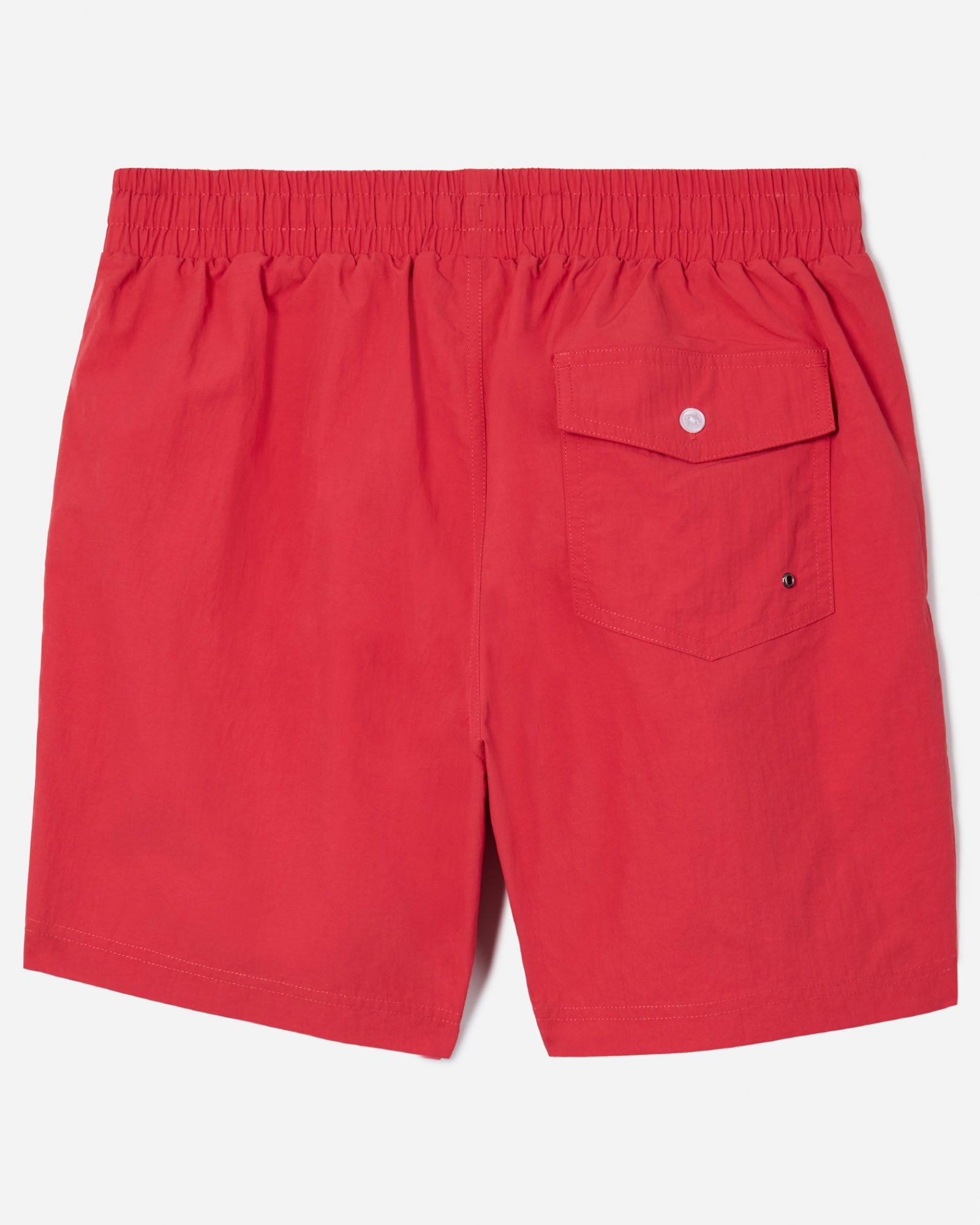 Back of Nantucket Red bathing suit