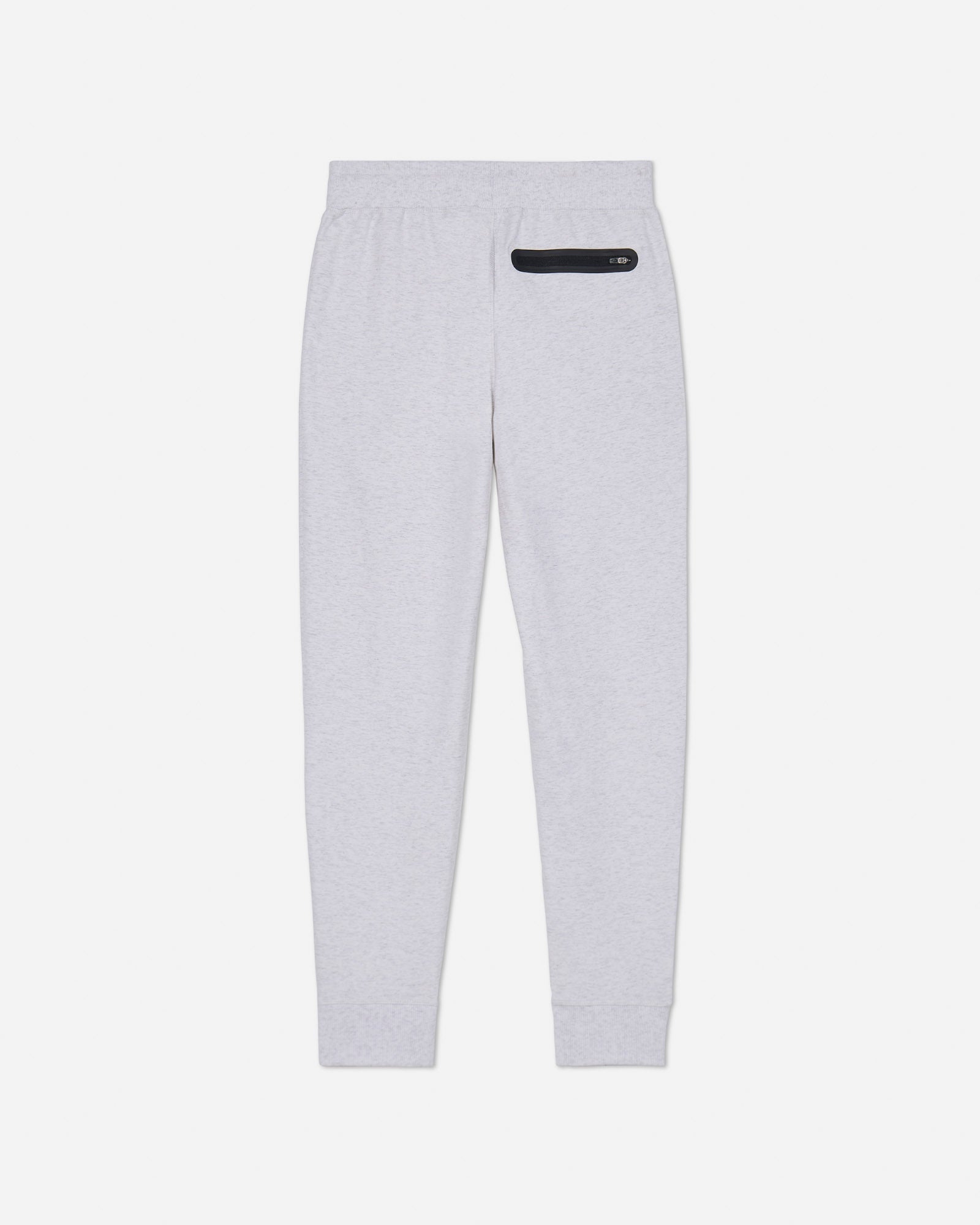 Back of heather white OG Athletic Joggers#color_heather-white