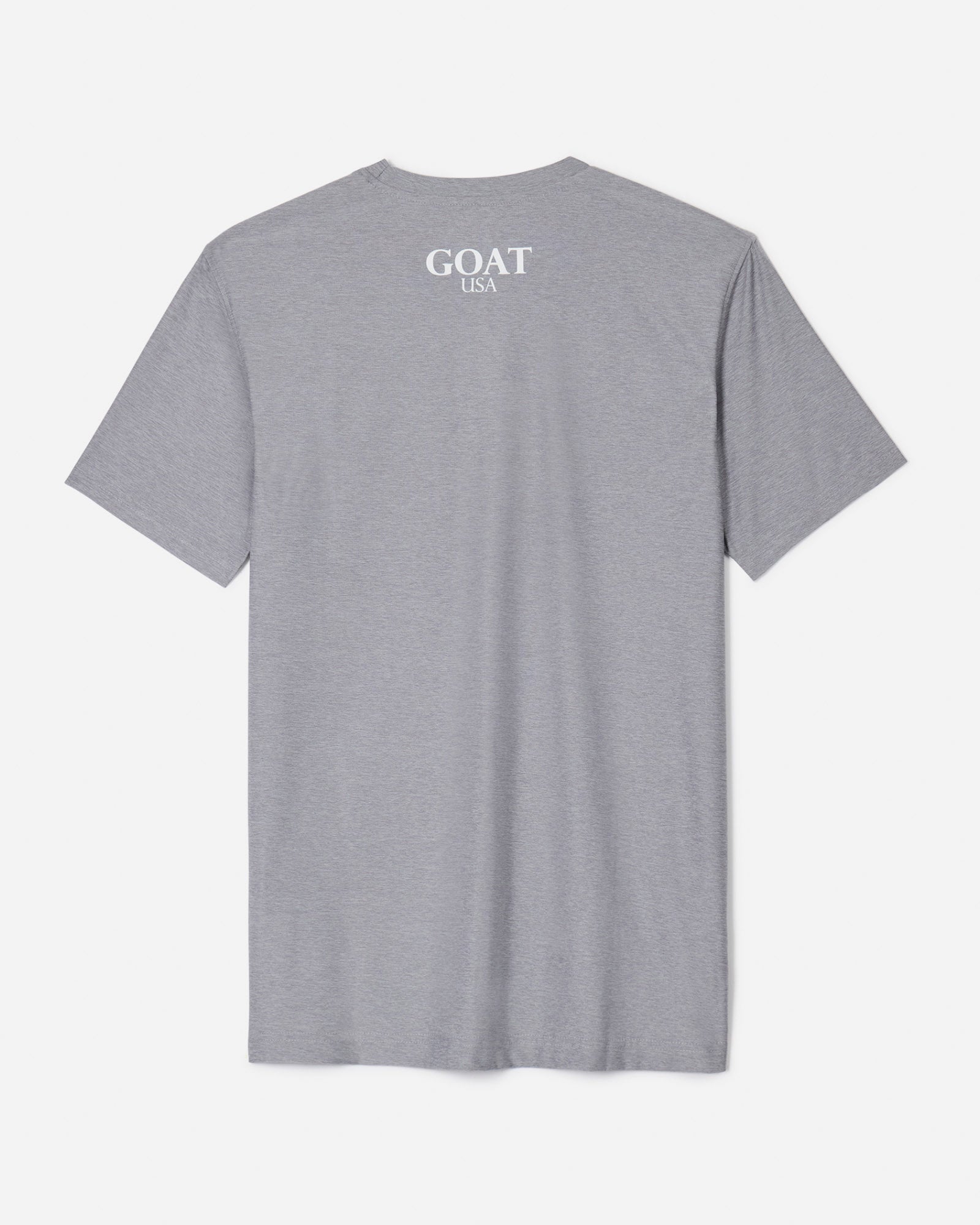 Back of space dye gray OG Athletic T-Shirt#color_space-dye-gray
