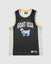 Black basketball jersey with GOAT USA logo and patterned sides