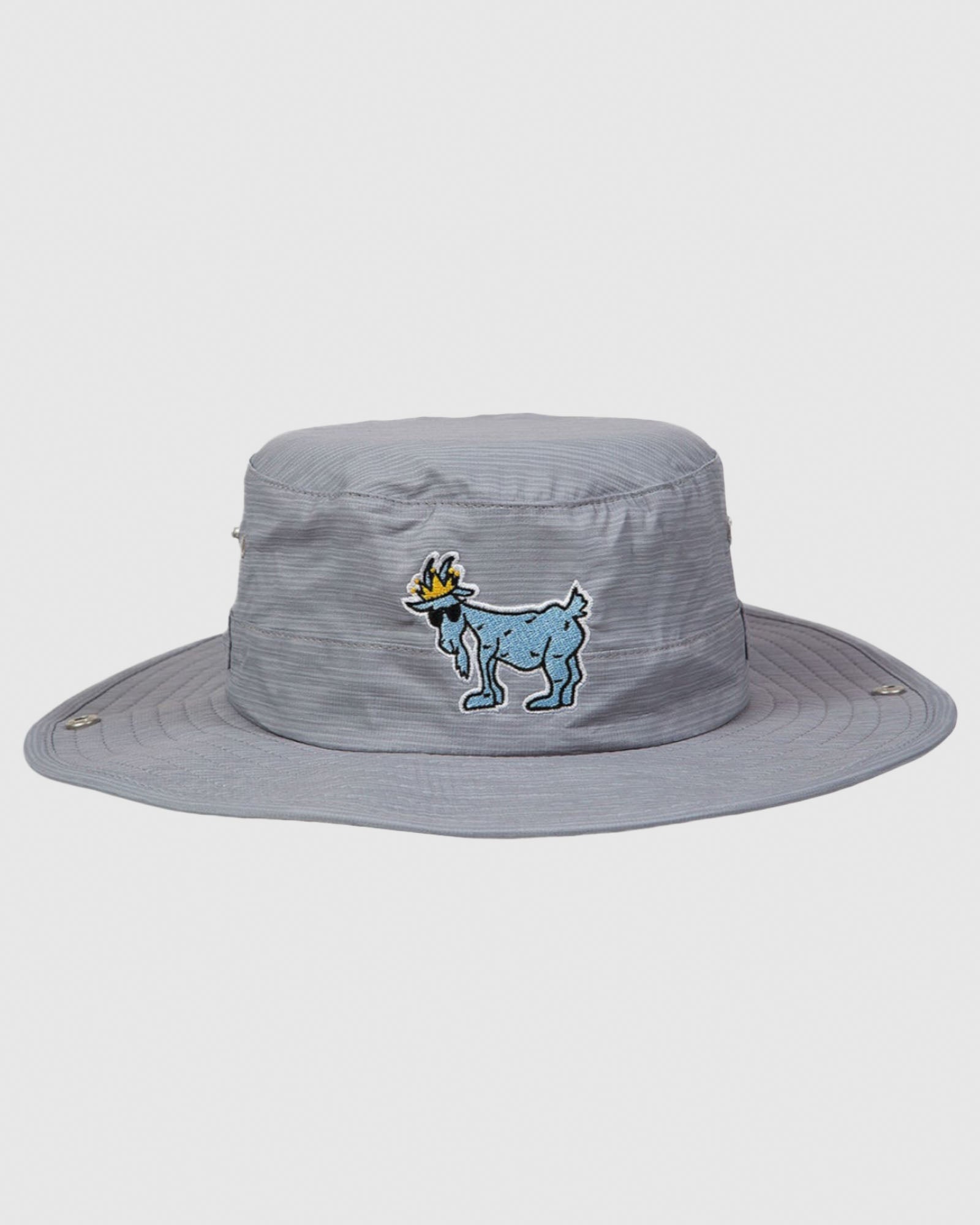 Front of space dye gray OG Bucket Hat#color_space-dye-gray