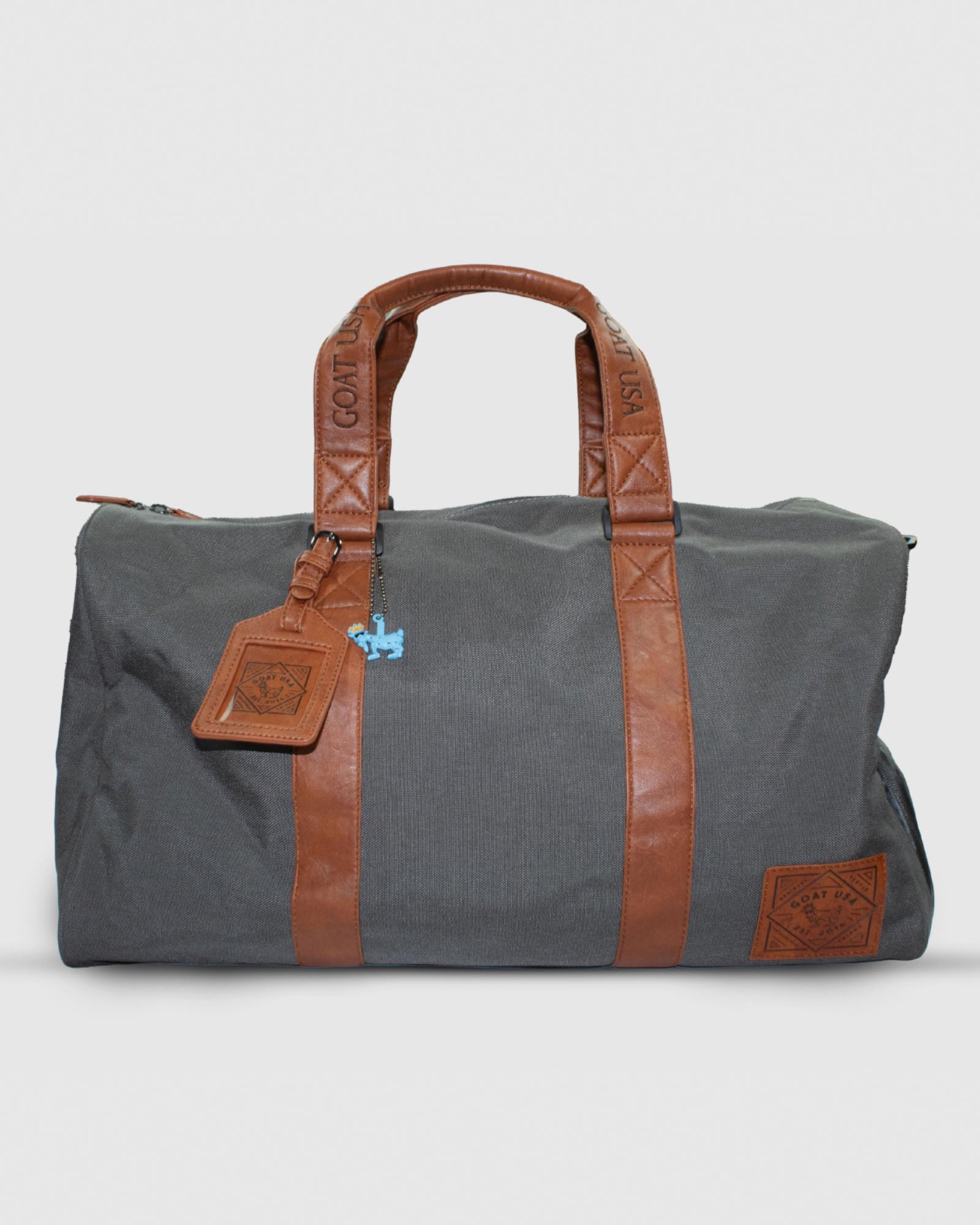 Front of gray OG Duffel Bag#color_gray