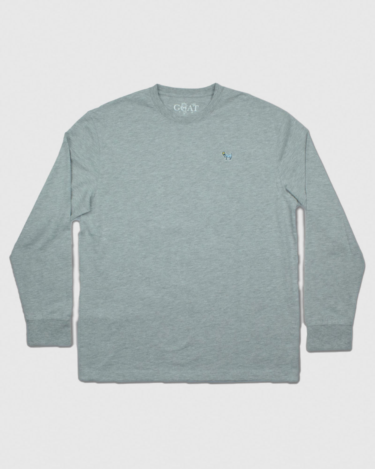 Front of gray OG Embroidered LST#color_gray